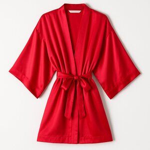 🎄DECEMBER SALE! 🎄 Silky hot pink evening robe